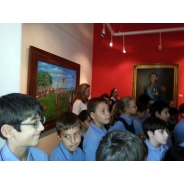 4to. grado visitó el museo del Parque Camba Cuá